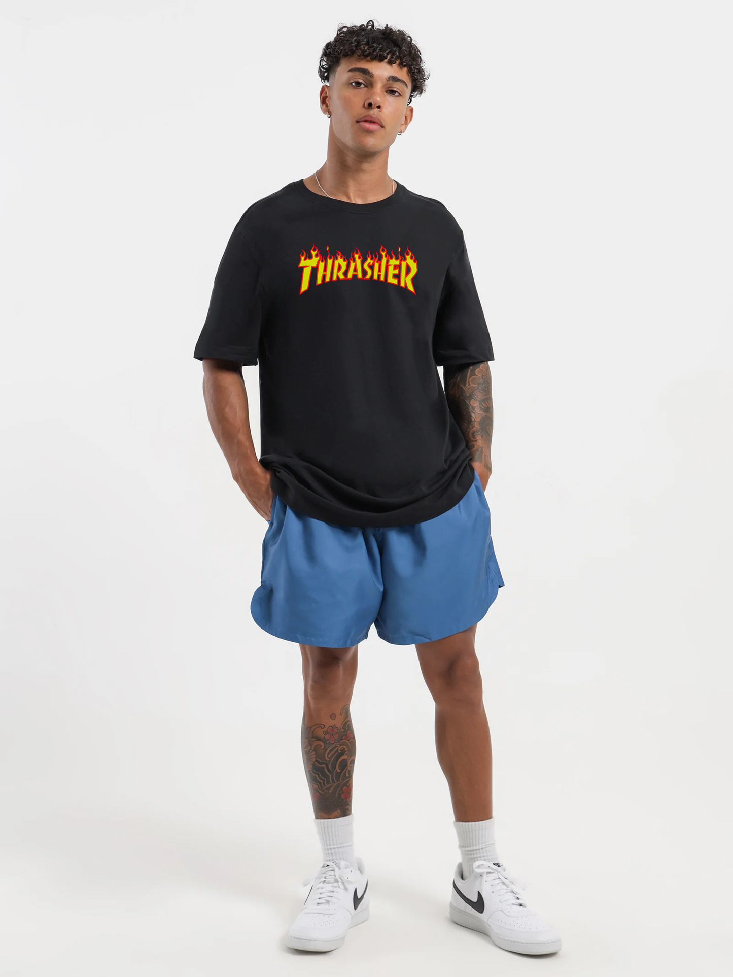 THRASHER FIRE TSHIRT