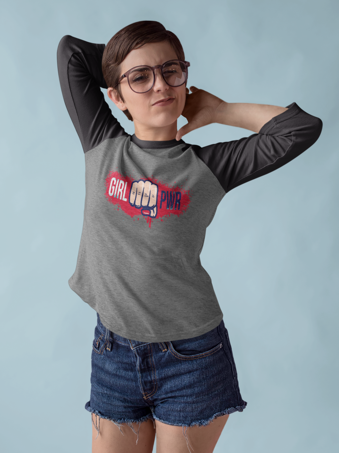 GIRL POWER RAGLAIN FULL SLEEVE
