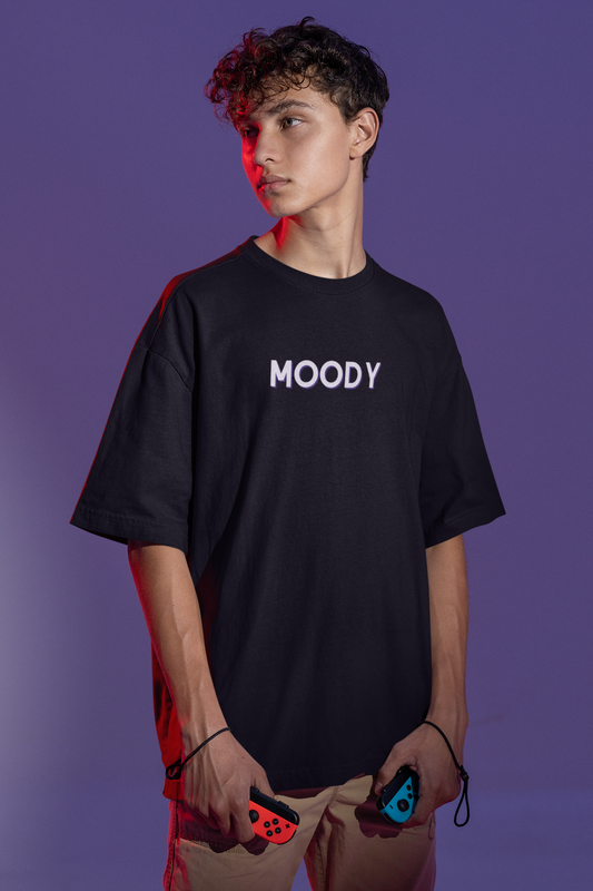 MOODY ON BLACK -UNISEX
