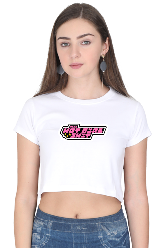 HOT GIRL SHIT CROP TEE