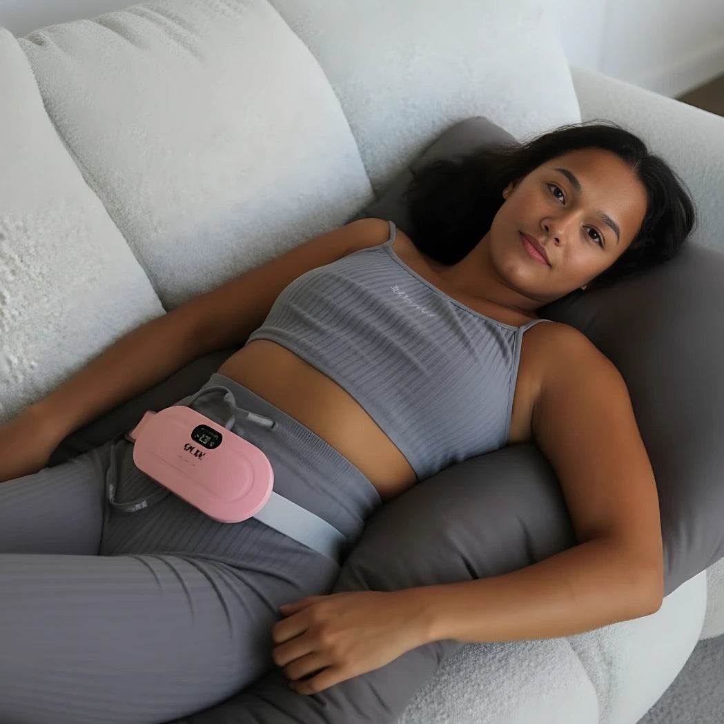PERIOD CRAMP MASSAGER AND HEATING PAD