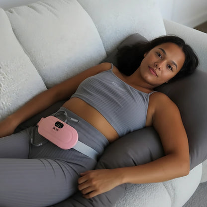 PERIOD CRAMP MASSAGER AND HEATING PAD