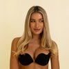 Mango Shaped  Backless and Strapless Stick on bra With Easy Front Closure  PACK OF 2
