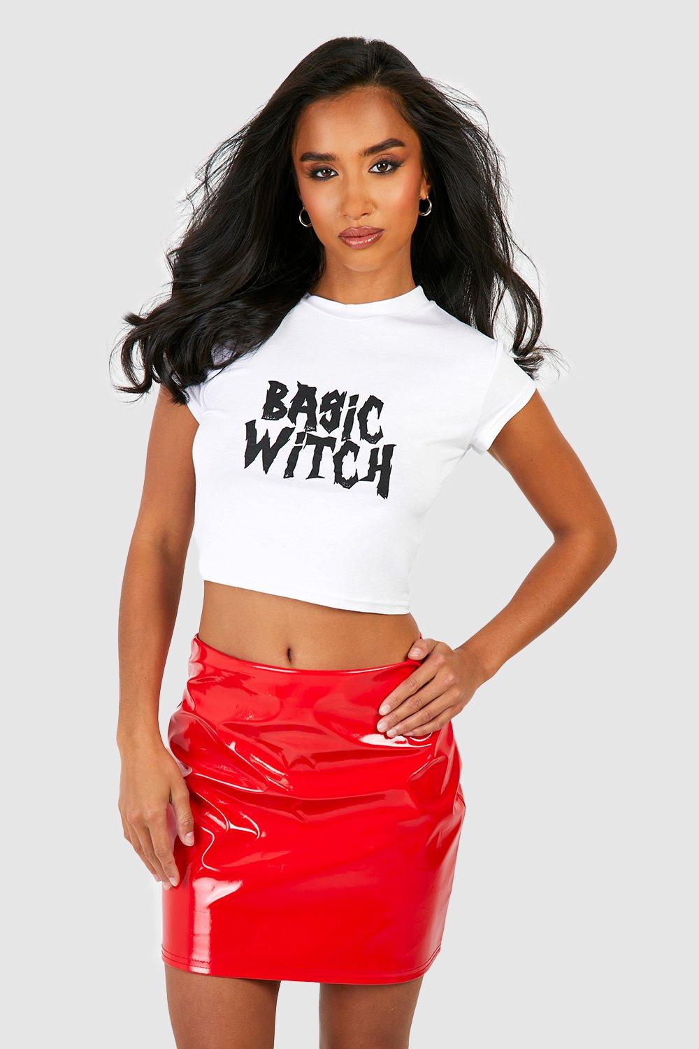 BASIC WITCH CROP TEE