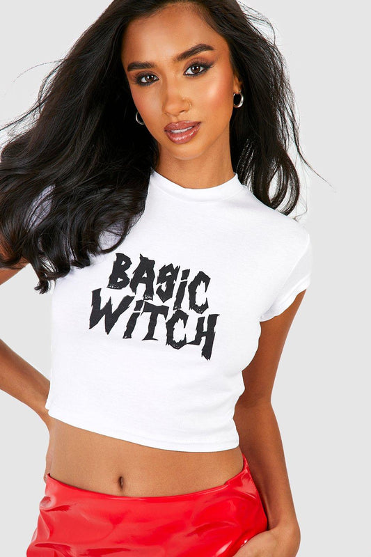 BASIC WITCH CROP TEE