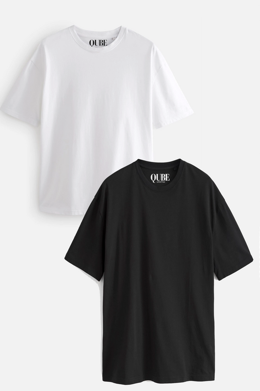 OVERSIZED SOLIDS COMBO PACK OF 2