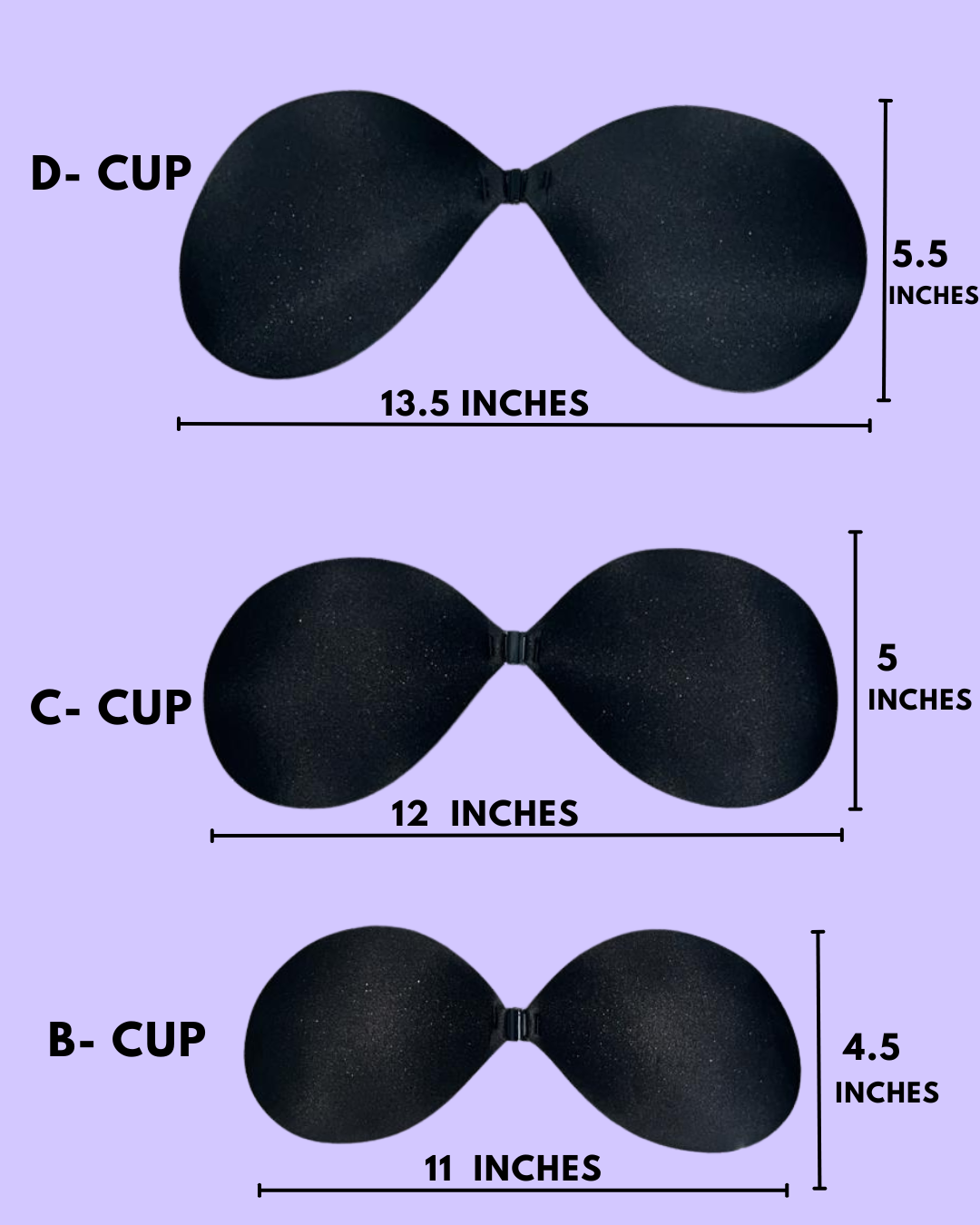 STRAPLESS & BACKLESS STICK ON  BRA