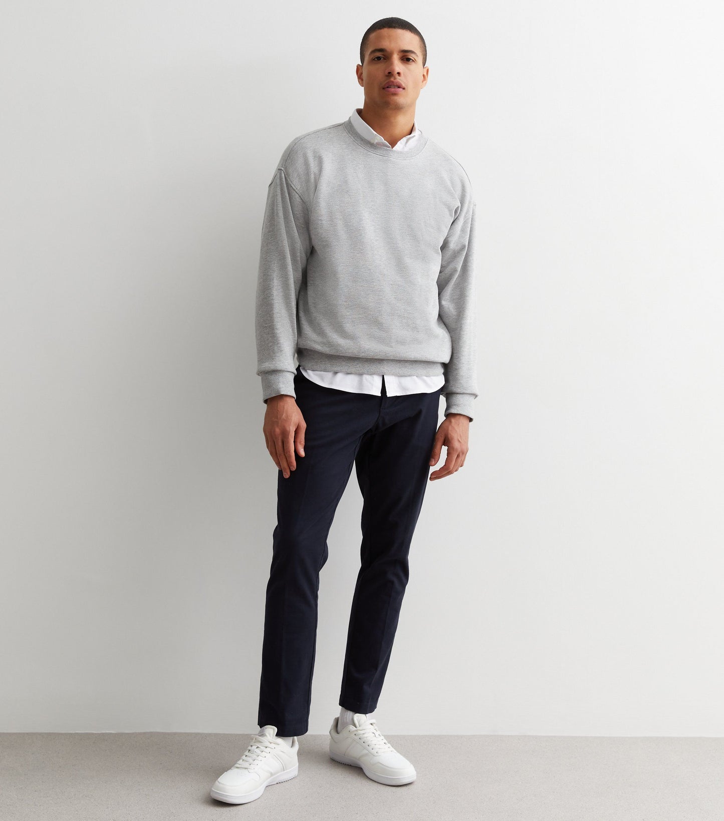 CLASSIC GREY SWEATSHIRT(REGULAR FIT)