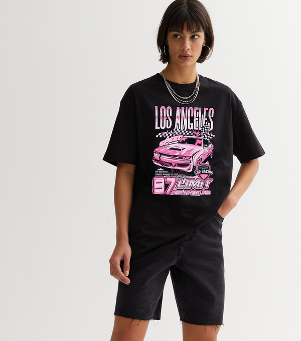 LOS ANGELES VINTAGE BLACK TEES