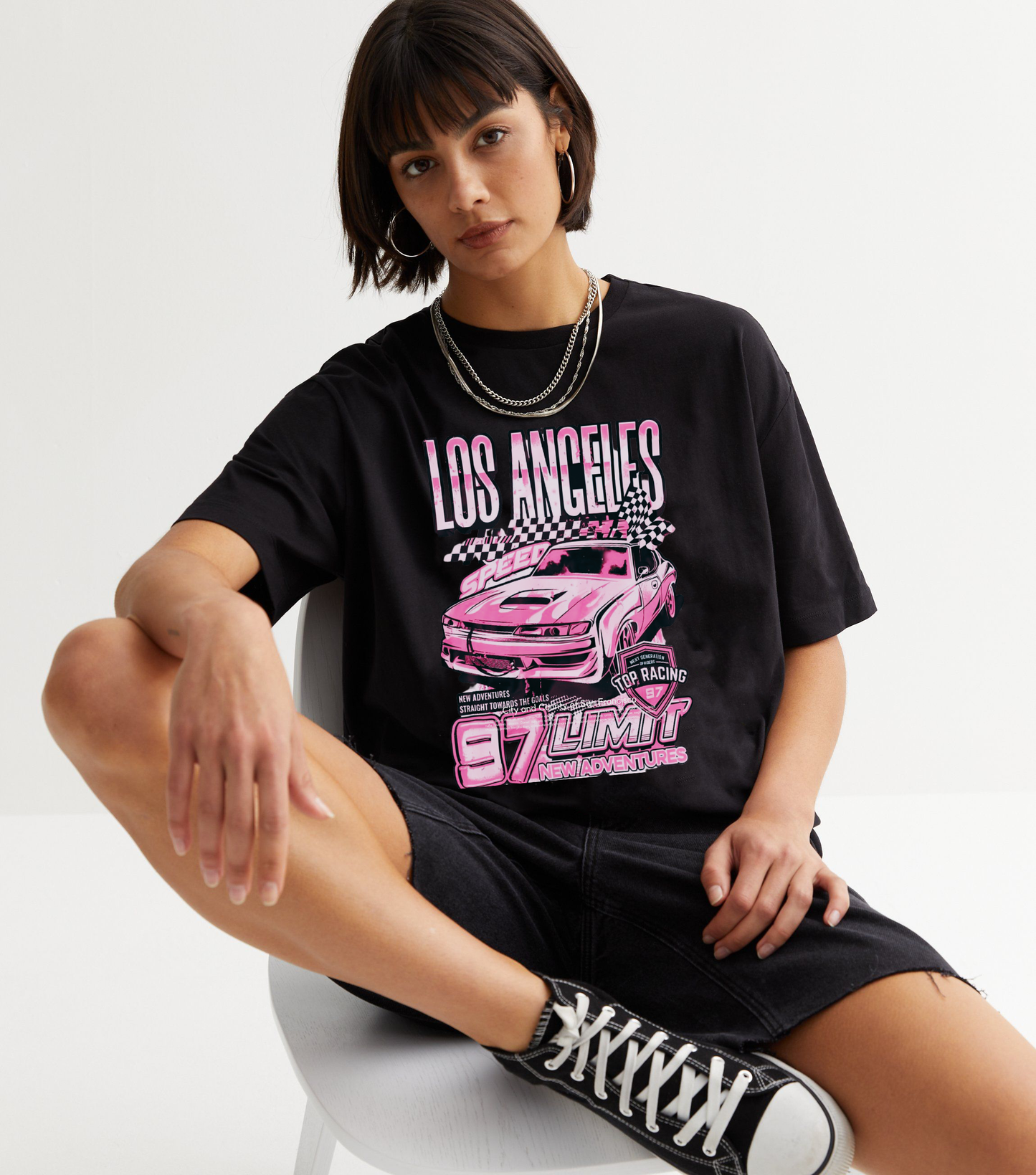 LOS ANGELES VINTAGE BLACK TEES