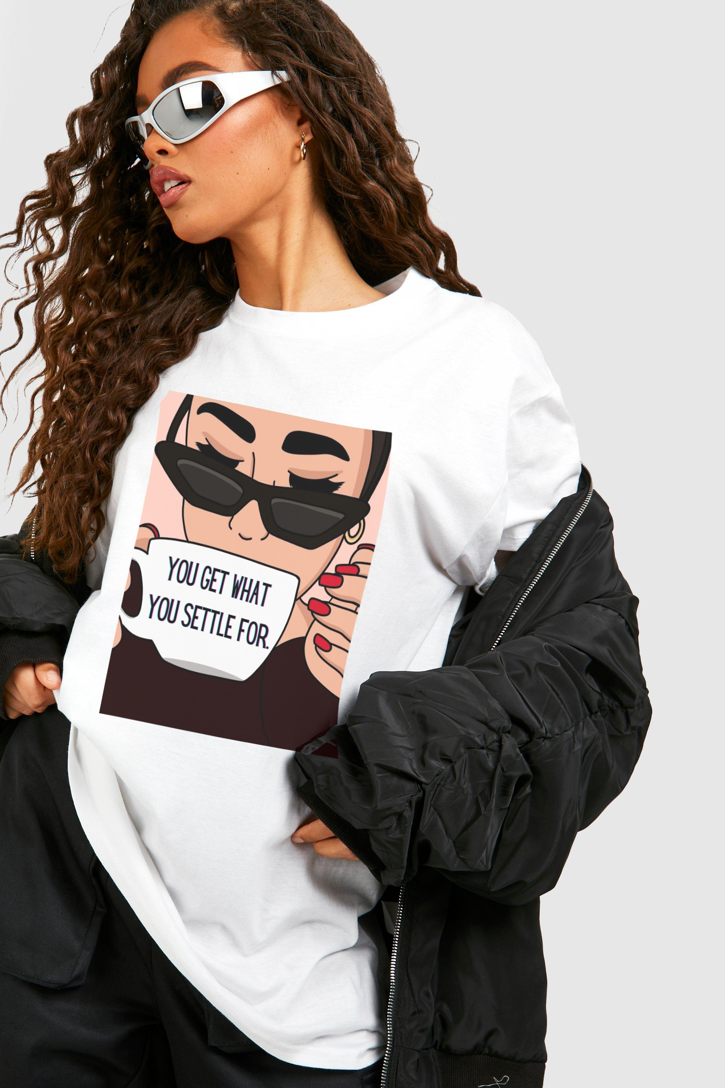 NEVER SETTLE FOR LESS TEES
