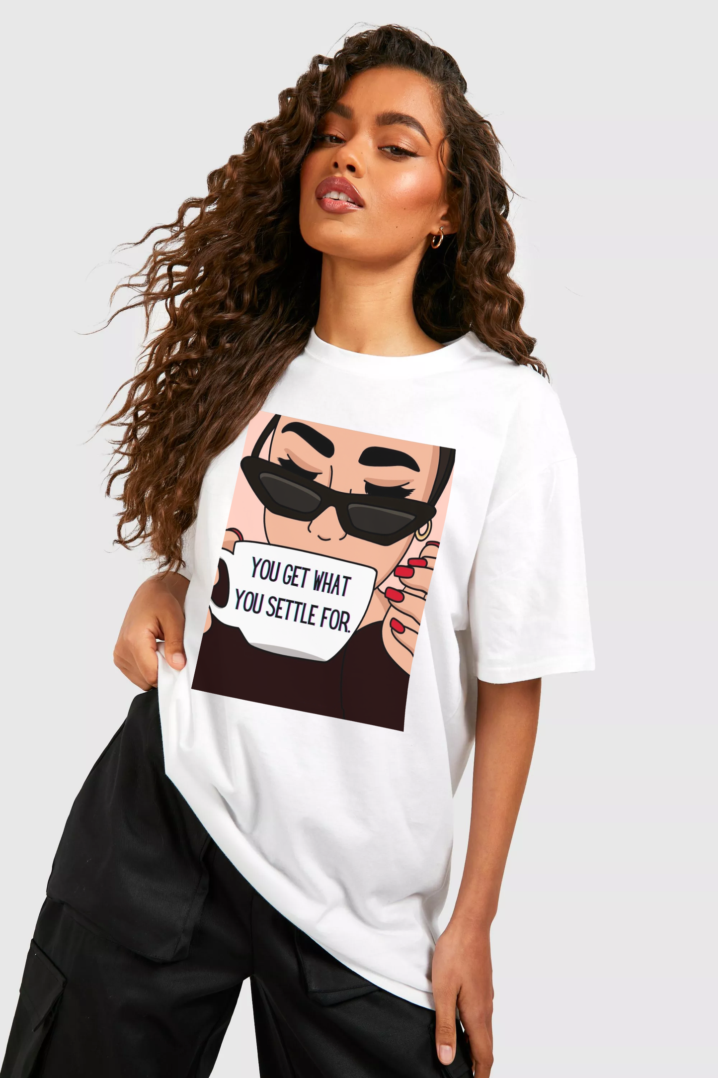 NEVER SETTLE FOR LESS TEES