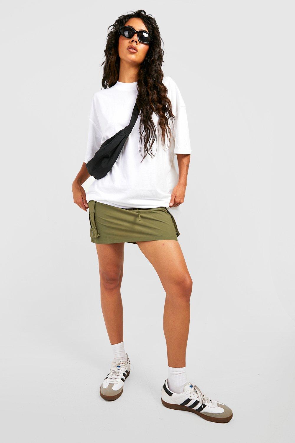 WHITE SOLIDS OVERSIZED TEE FOR WOMEN