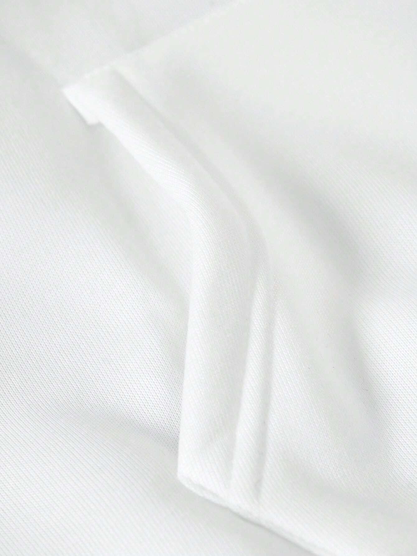 BASIC WHITE OVERSIZED HOODIE
