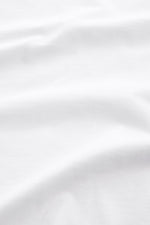 WHITE SOLIDS OVERSIZED TEE