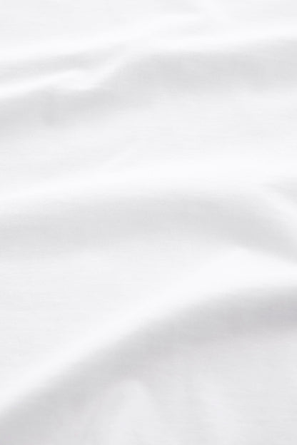 WHITE SOLIDS OVERSIZED TEE