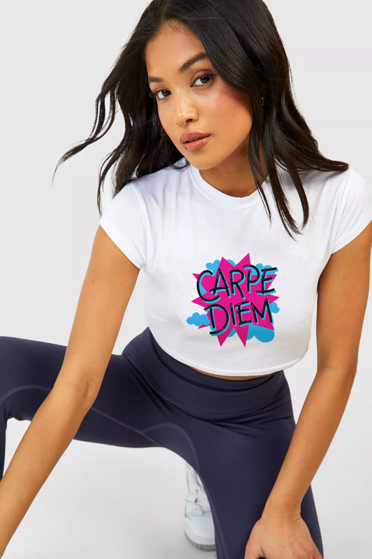CARPE DIEM CROP TOP