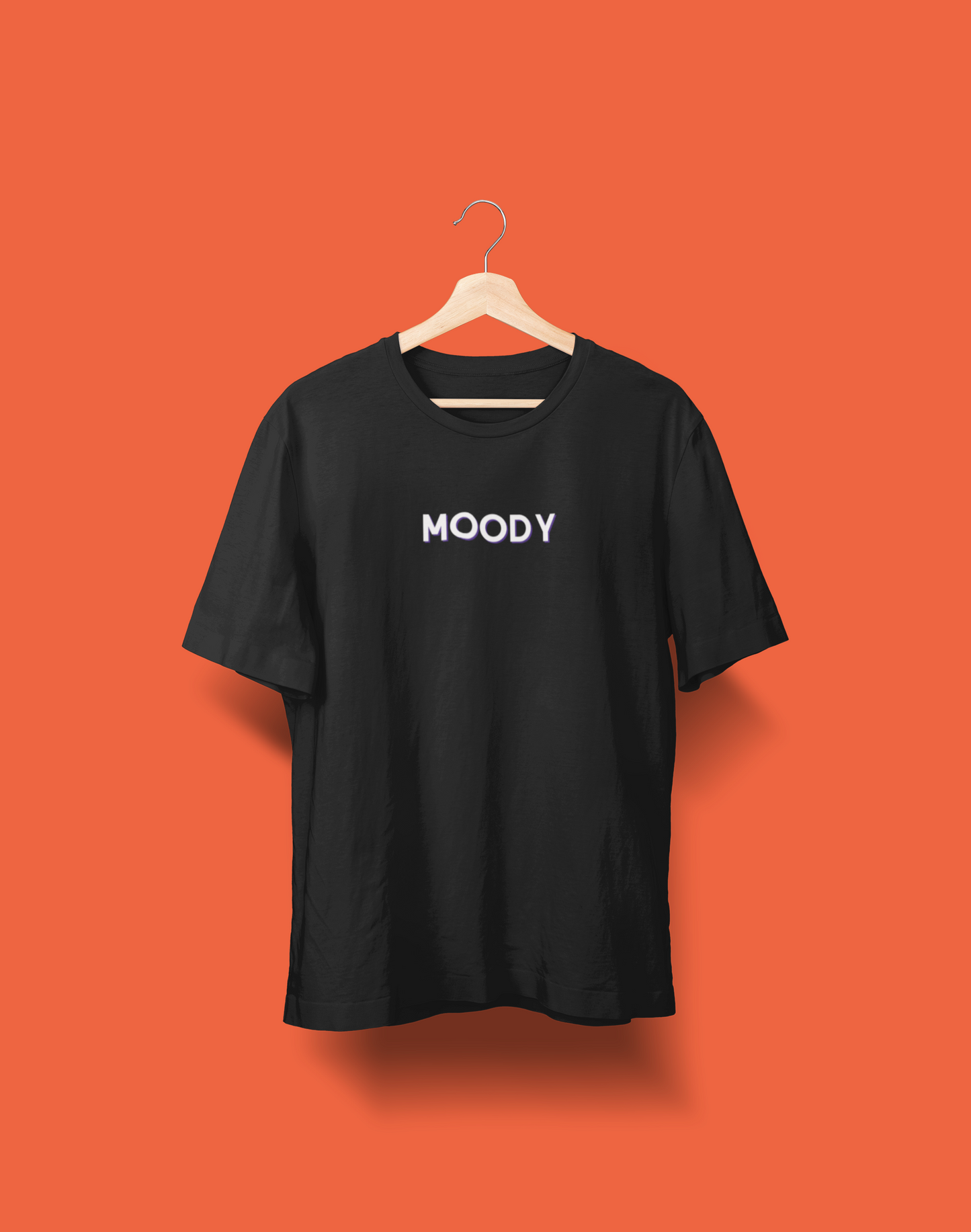 MOODY ON BLACK -UNISEX