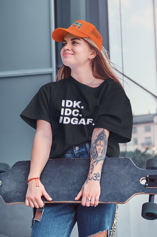I DON'T KNOW TEES