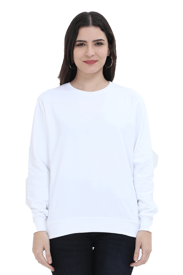 CLASSIC WHITE SWEATSHIRT