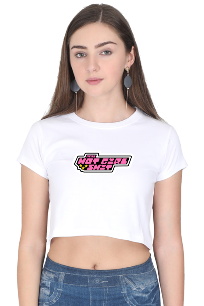 HOT GIRL SHIT CROP TEE