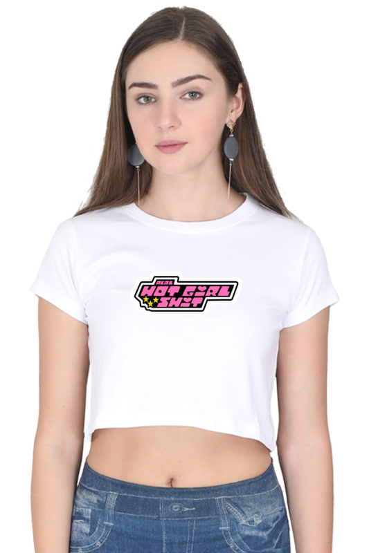 HOT GIRL SHIT CROP TEE