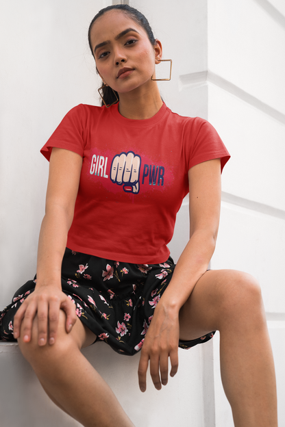 GIRL POWER CROP TOP