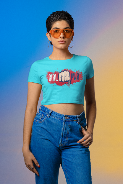 GIRL POWER CROP TOP