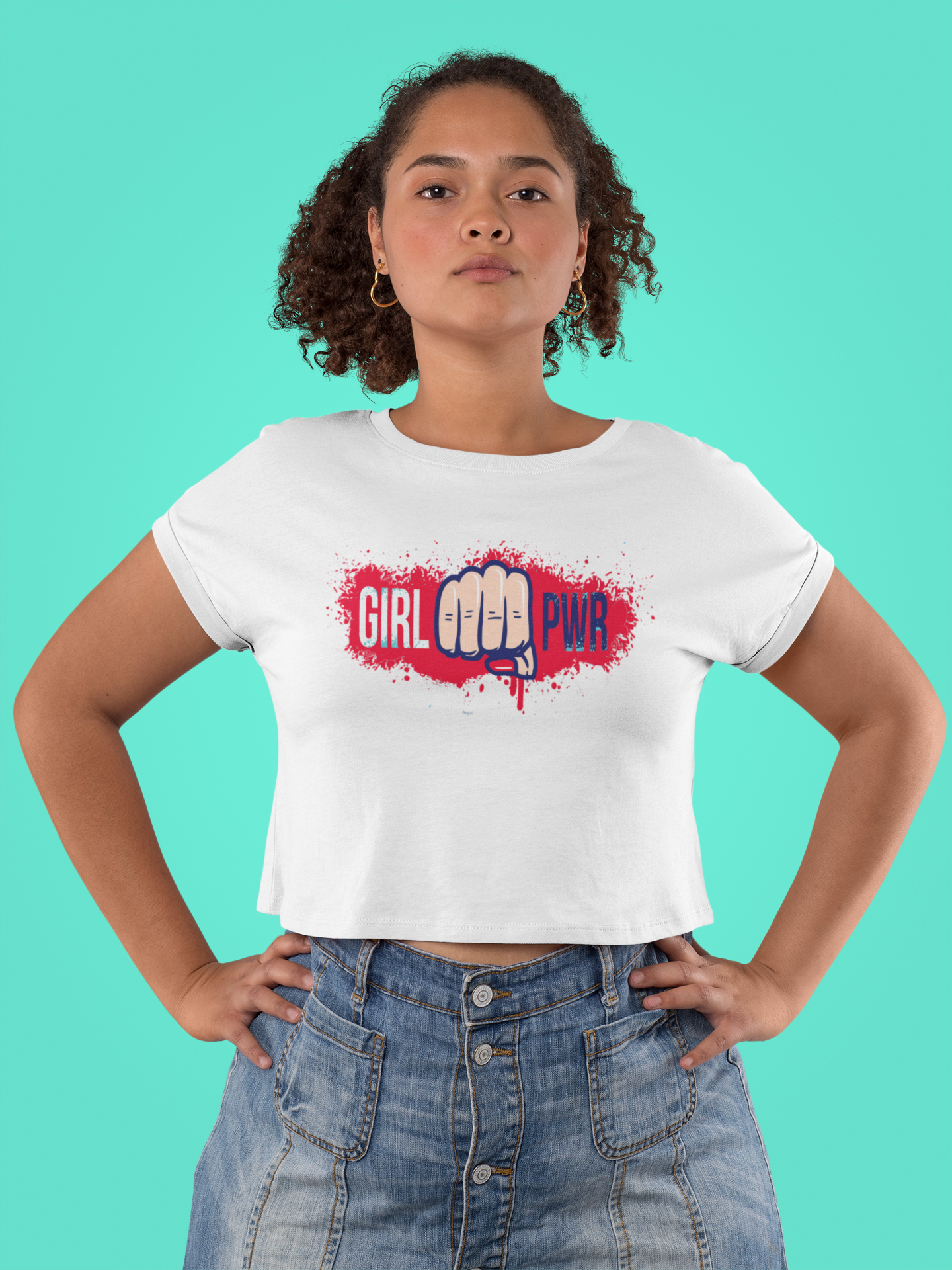 GIRL POWER CROP TOP