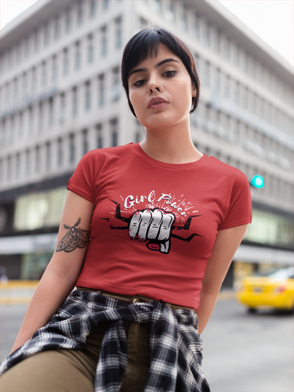 GIRL POWER PUNCH EDITION CROP TOP