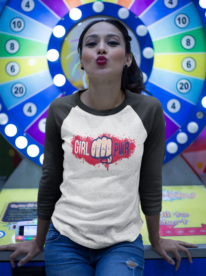 GIRL POWER  RAGLAIN FULL SLEEVE